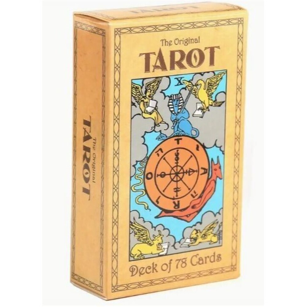 The Original Tarot Card Deck for Adults - 78-Card Classic Design Paper Tarot Set